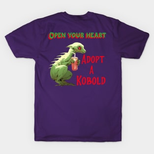 Open Your Heart— Adopt A Kobold T-Shirt